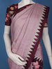 Pastel Pink Stripes Design Semi Tussar Saree