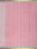 Pastel Pink Woven Butta Design Pure Kanchipuram Silk Saree - Diadem