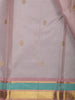 Pastel Pink Woven Butta Design Pure Kanchipuram Silk Saree - Diadem