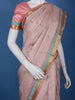 Pastel Pink Woven Butta Design Pure Kanchipuram Silk Saree - Diadem