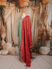 Pastel Sea Green Butta Sequins and Beads Embroidered Design Tissue Silk Palazzo Suit with Contrast Dupatta