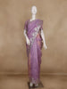 Lavender Embellished Design Organza Saree