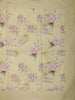 Pastel Yellow Floral Printed Design Pure Tussar Saree with Designer Border