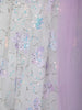 Pastel Purple Rainbow Butterfly Embellished Net Gown - Diadem