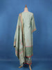 Pastel Sage Green Floral Design Printed Cotton Salwar Suit - Diadem