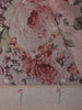 Patel Pink Floral Printed Design Pure Organza Party Wear Saree with Zari Border