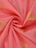 Pink Butta Woven Design Pure Kanchipuram Silk Saree