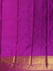 Peach Floral Design Woven Pure Kanchipuram Silk Saree With Zari Border