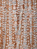 Peach Floral Sequins Embroidered Net Lehenga Set With Dupatta