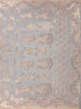 Peach Floral Woven Design Pure Cotton Saree