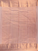 Peach Floral Woven Design Pure Kanchipuram Silk Saree