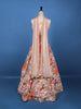 Peach Multi-Color Floral Embroidered Synthetic Lehenga Set - Diadem