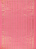 Peach Pink Solid Woven Design Pure Kanchipuram Silk Saree