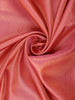 Peach Pink Solid Woven Design Pure Kanchipuram Silk Saree