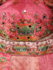Peach Pink Traditional Motif Printed and Stone Embellished Design Tussar Silk Festive Lehenga with Matching Dupatta