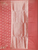 Peach Floral Designed Semi Silk Fancy Saree
