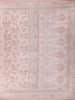 Peach Floral Designed Soft Silk Saree - Diadem