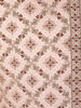 Peach Floral Embroidered Jacquard Sherwani Suit - Diadem