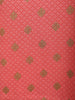 Peach Floral Geometric Design Printed Cotton Kurti - Diadem