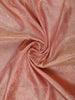 Peach Floral Woven Pure Kanchipuram Silk Saree - Diadem