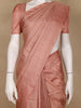 Peach Striped Design Soft Silk Saree - Diadem