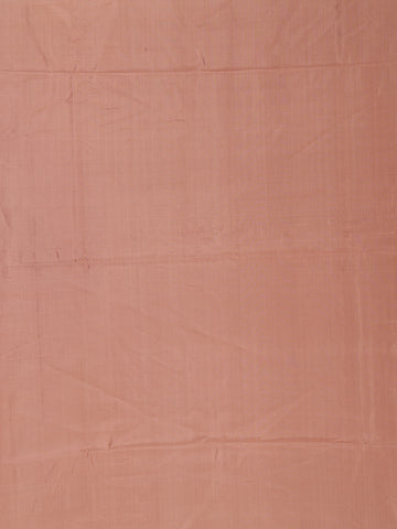 Peach Striped Design Soft Silk Saree - Diadem