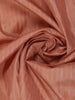 Peach Striped Design Soft Silk Saree - Diadem