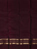Peacock Blue Butta Zari Woven Design Pure Kanchipuram Silk Saree with Contrast Zari Border