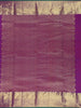 Peacock Blue Floral And Paisley Woven Pure Kanchipuram Silk Saree