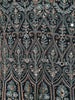 Peacock Blue Floral Sequins Embroidered Design Georgette Palazzo Suit