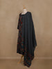 Peacock Green Floral Printed Cotton Salwar Suit With Dupatta