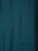Peacock Blue Floral Design Cotton Kurti - Diadem