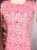 Pink Abstract Printed Design Cotton Kurti