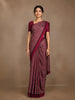 Pink Ajrak Print Mul Mul Cotton Saree