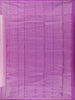 Pink And Purple Floral Motif Woven Pure Kanchipuram Silk Saree with Zari Border