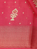 Pink Bhandhani Design Cotton Saree