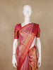 Pink Brocade Woven Pure Kanchipuram Tissue Silk Saree - Diadem