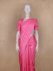 Pink Butta Design Pure Kanchipuram Silk Saree