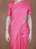 Pink Butta Design Pure Kanchipuram Silk Saree