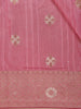 Pink Butta Woven Design Banarasi Silk Saree