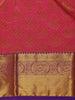 Pink Butta Woven Design Kanchipuram Silk Saree