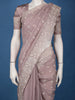 Pink Embellished Design Tissue Saree