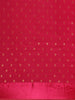 Pink Floral Butta Design Semi Banarasi Silk Saree