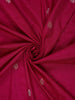 Pink Floral Butta Woven Design Semi Banarasi Silk Saree