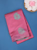Pink Floral Butta Woven Fancy Art Silk Saree