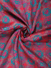 Pink Floral Design Banarasi Silk Saree