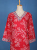 Pink Floral Design Cotton Salwar Suit