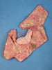 Pink Floral Design Jacquard Readymade Blouse - Diadem
