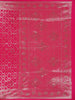 Pink Floral Design Semi Banarasi Saree