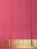 Pink Floral Design Woven Pure Kanchipuram Silk Saree With Zari Border
